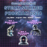 【サマースクール】小中学生対象 STEAM Summer School/Program 2024開講！